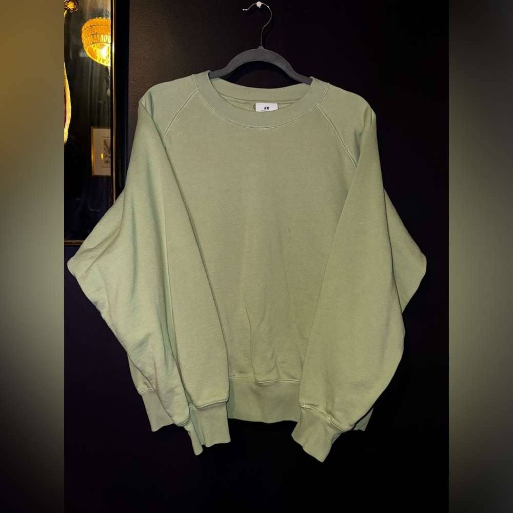 H&M women’s oversized crew neck sweater